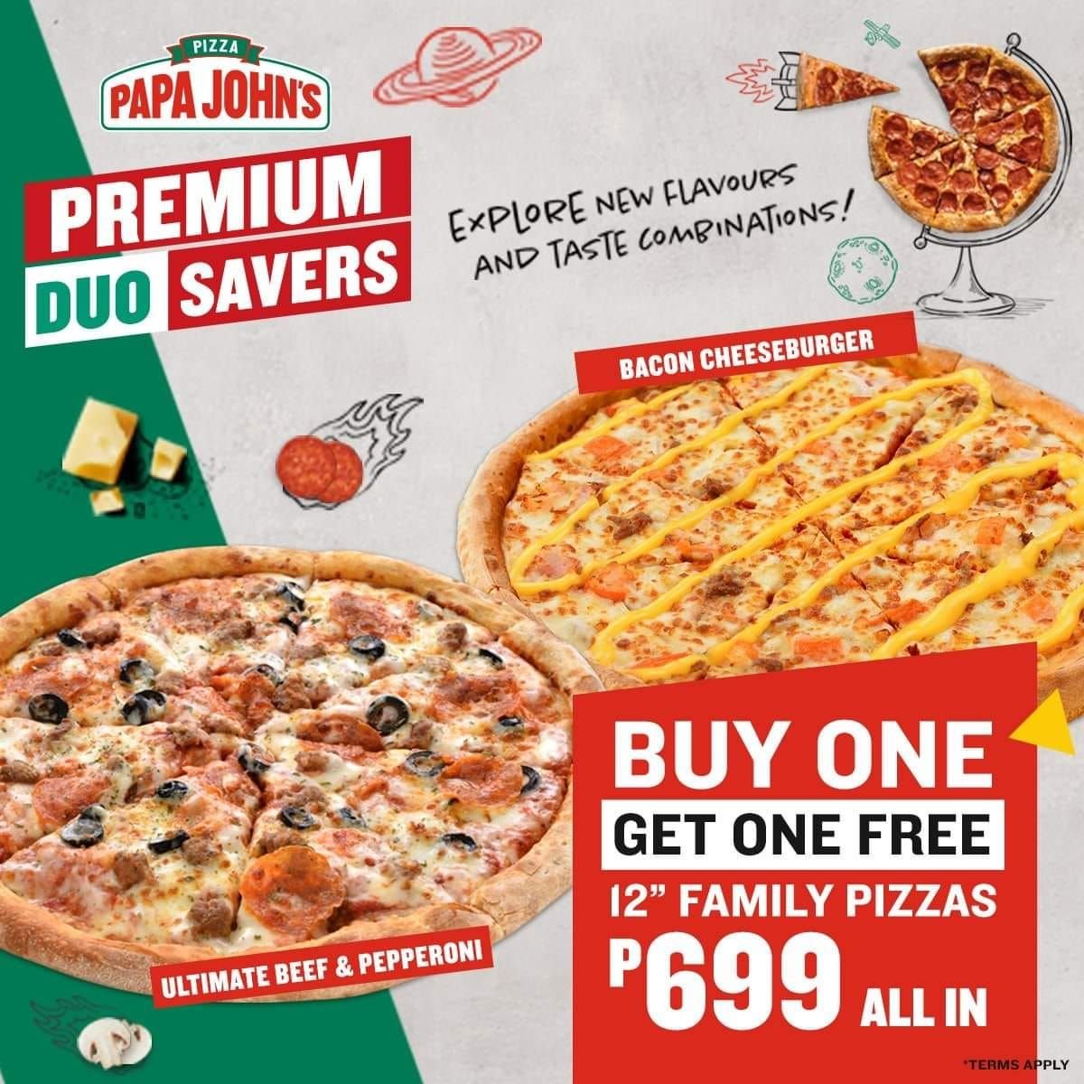 Opinión de Papa John's | Los Algarrobos 1 Opinión de Papa John’s en Los Algarrobos | Calidad y sabor
